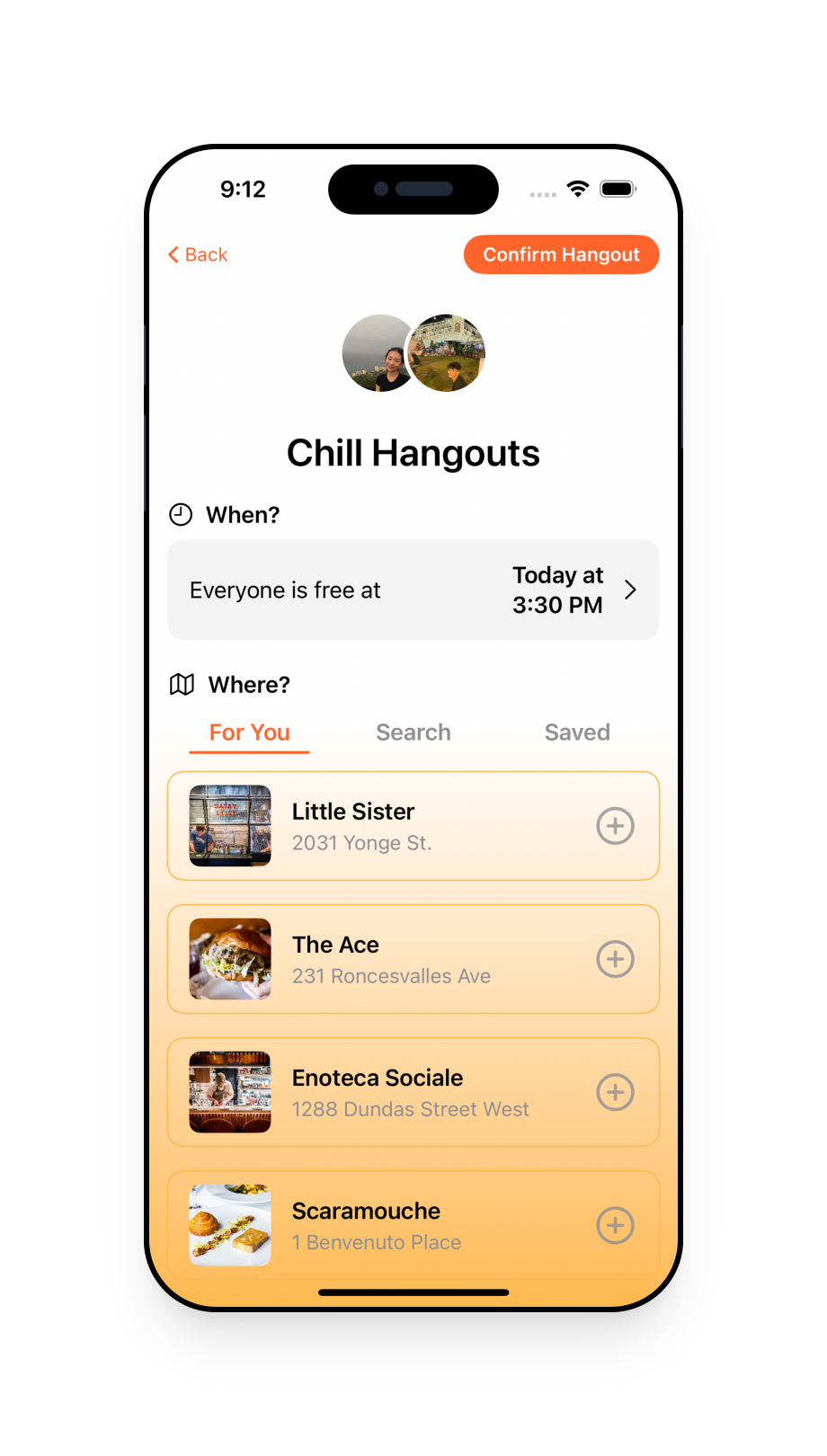 Chill Hangouts